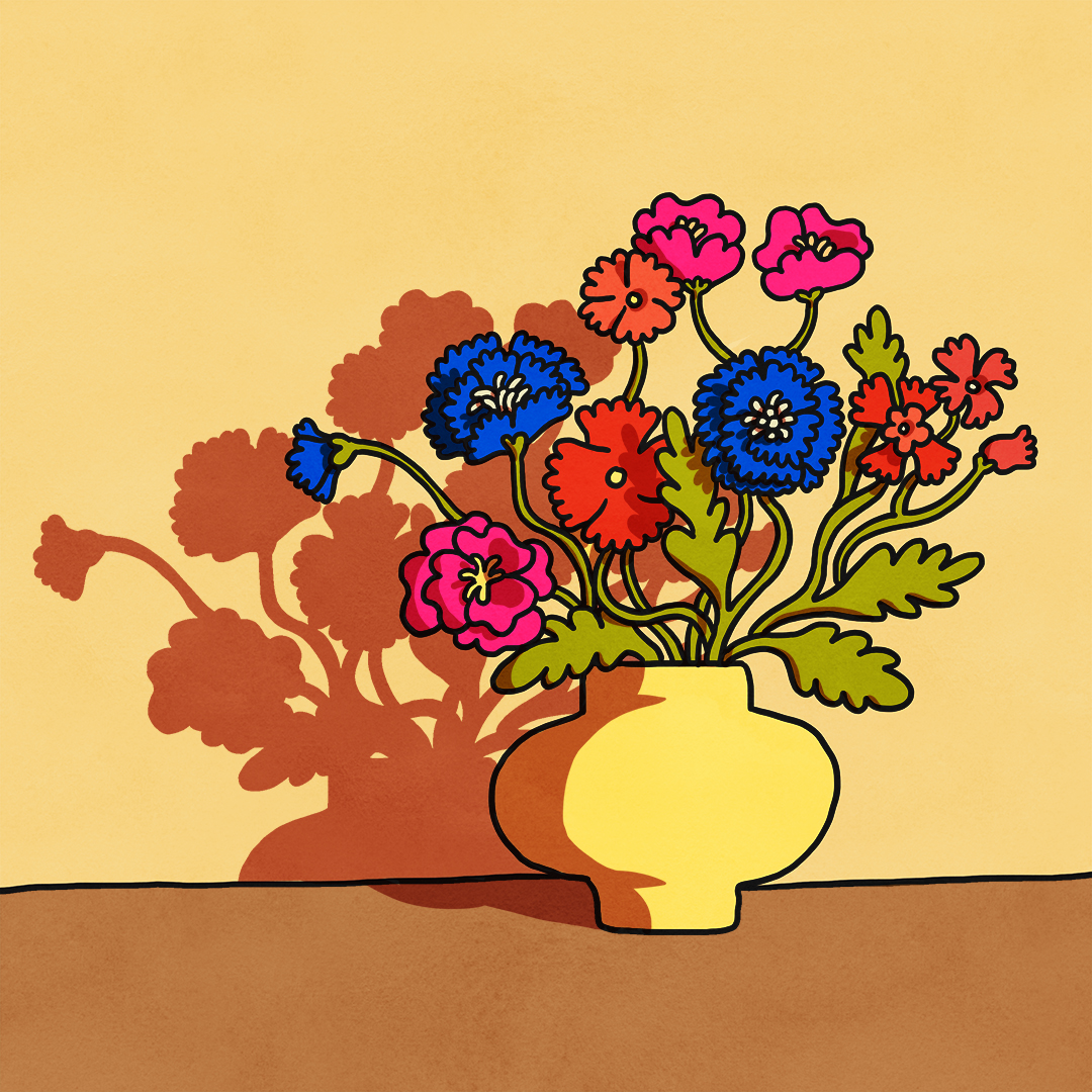 illustration of a bouquet
