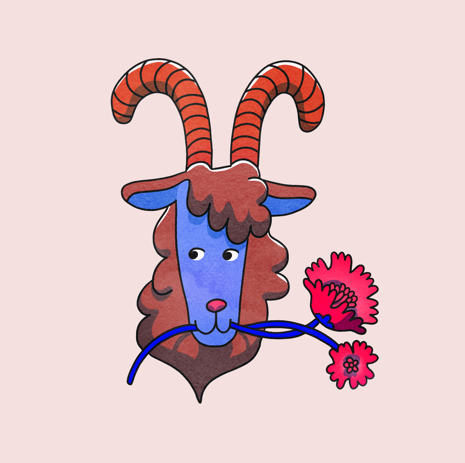 illustrated zodiac icons