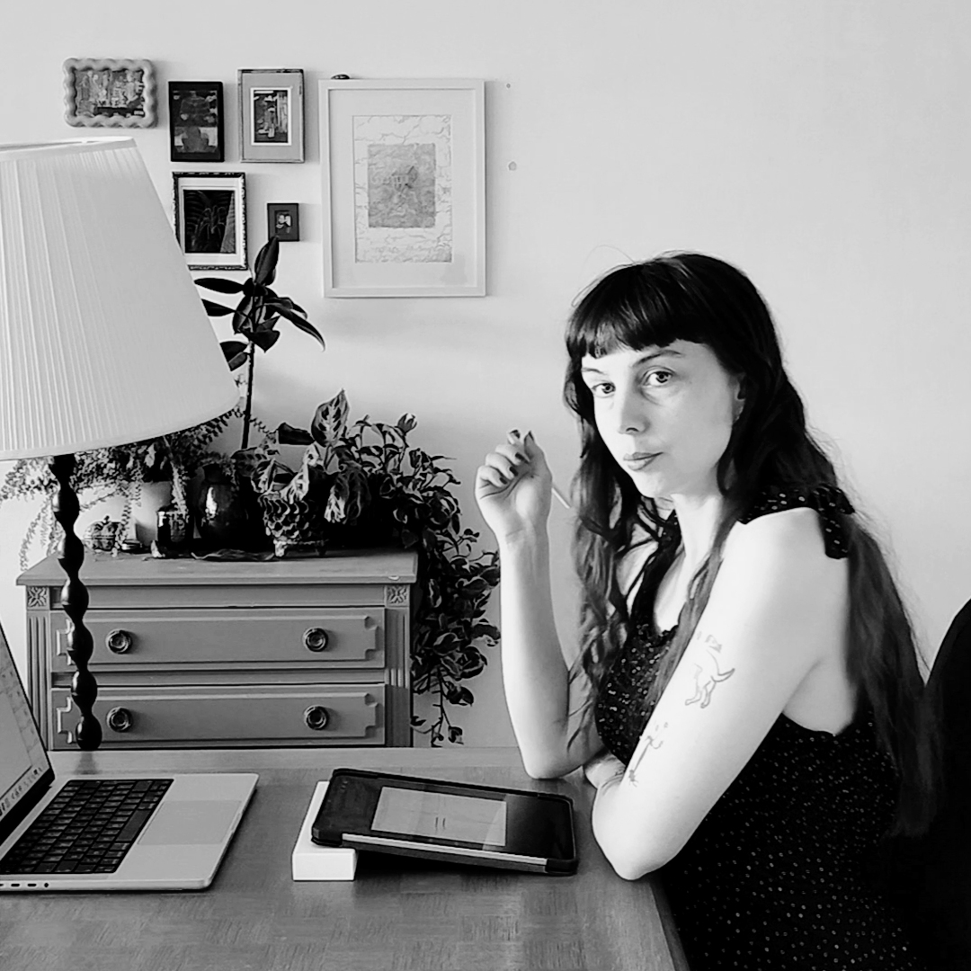 portrait of Lise Goossens