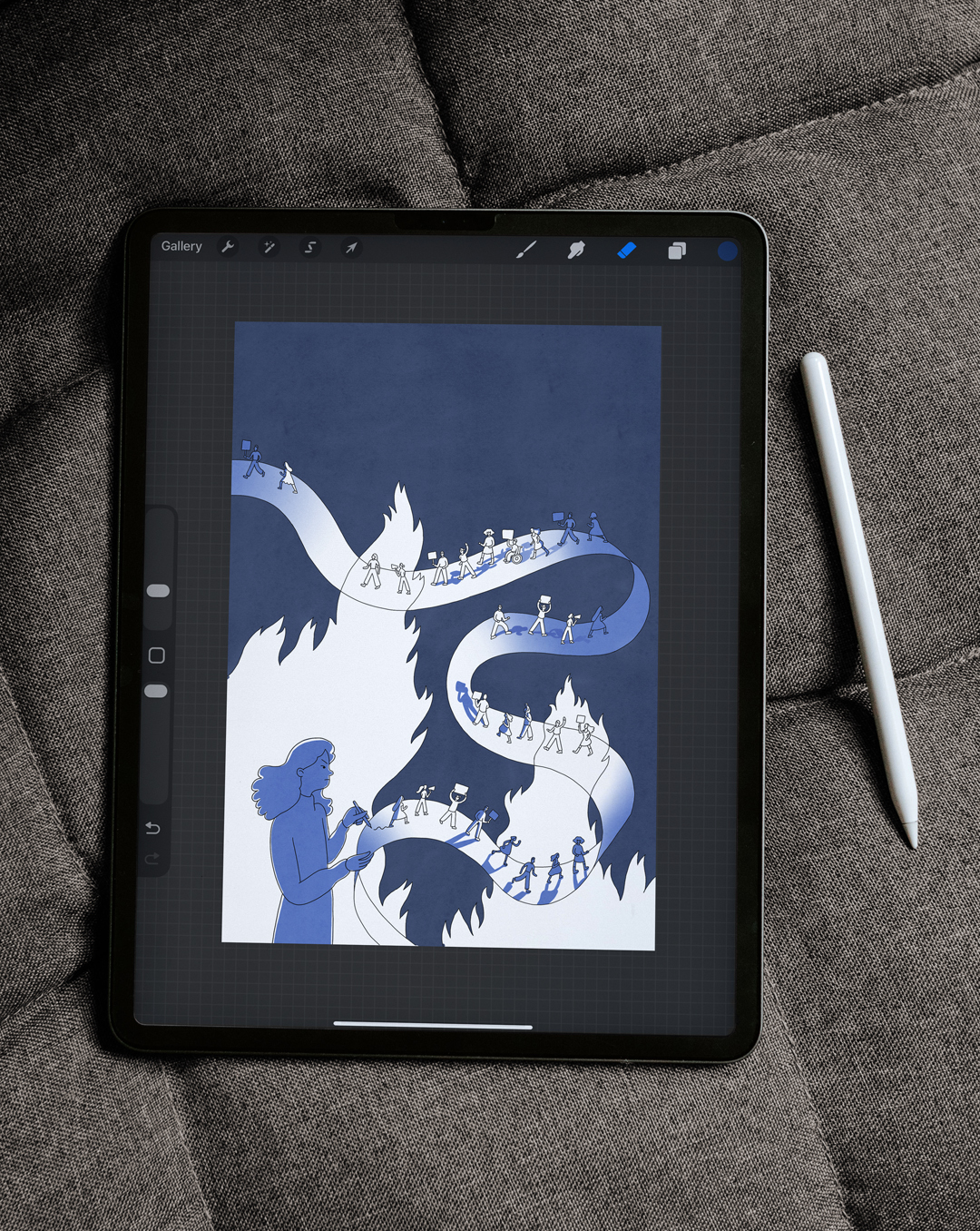 work in process photo